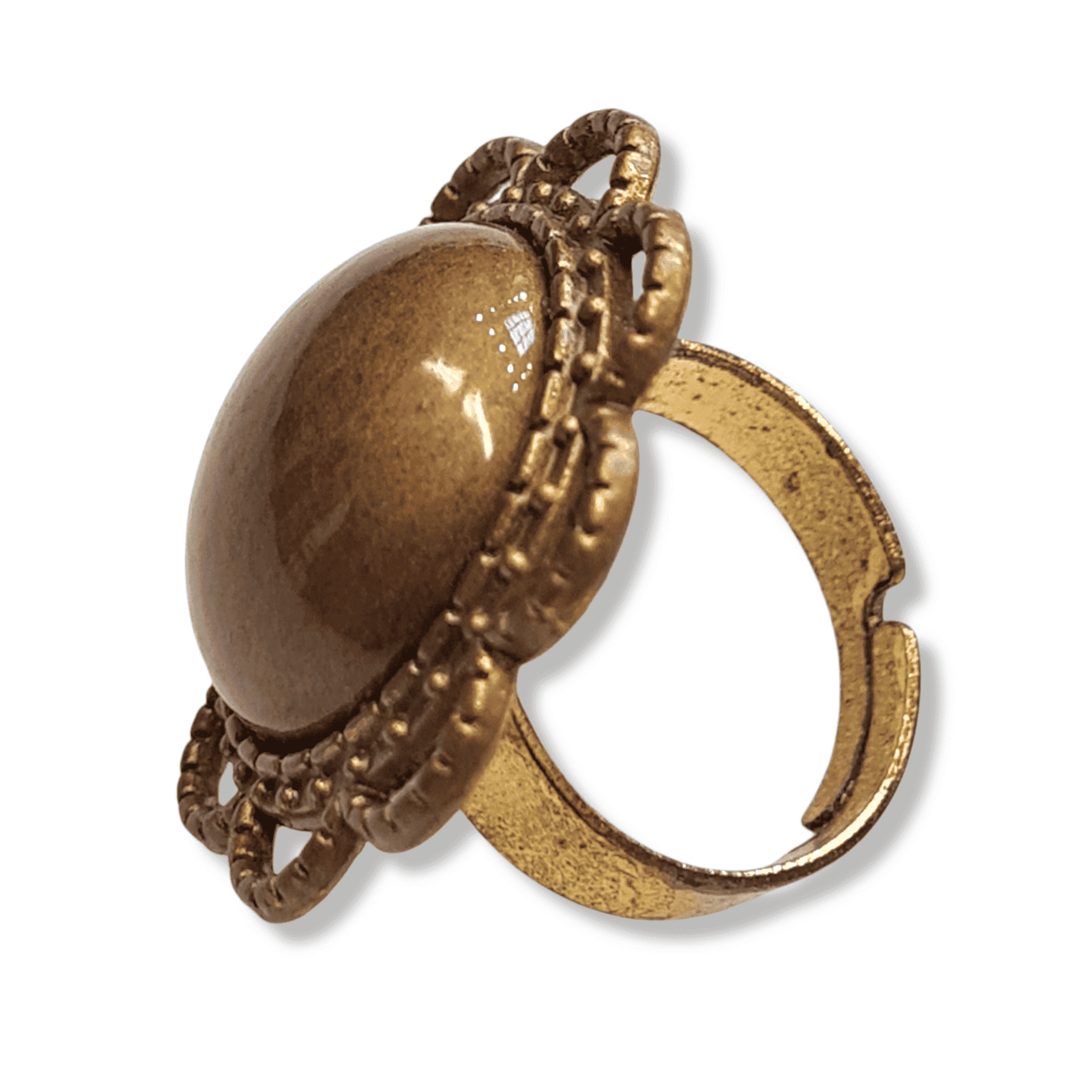 Anillo dorado Delfin Anillo ajustable Delfín - Imagen 3