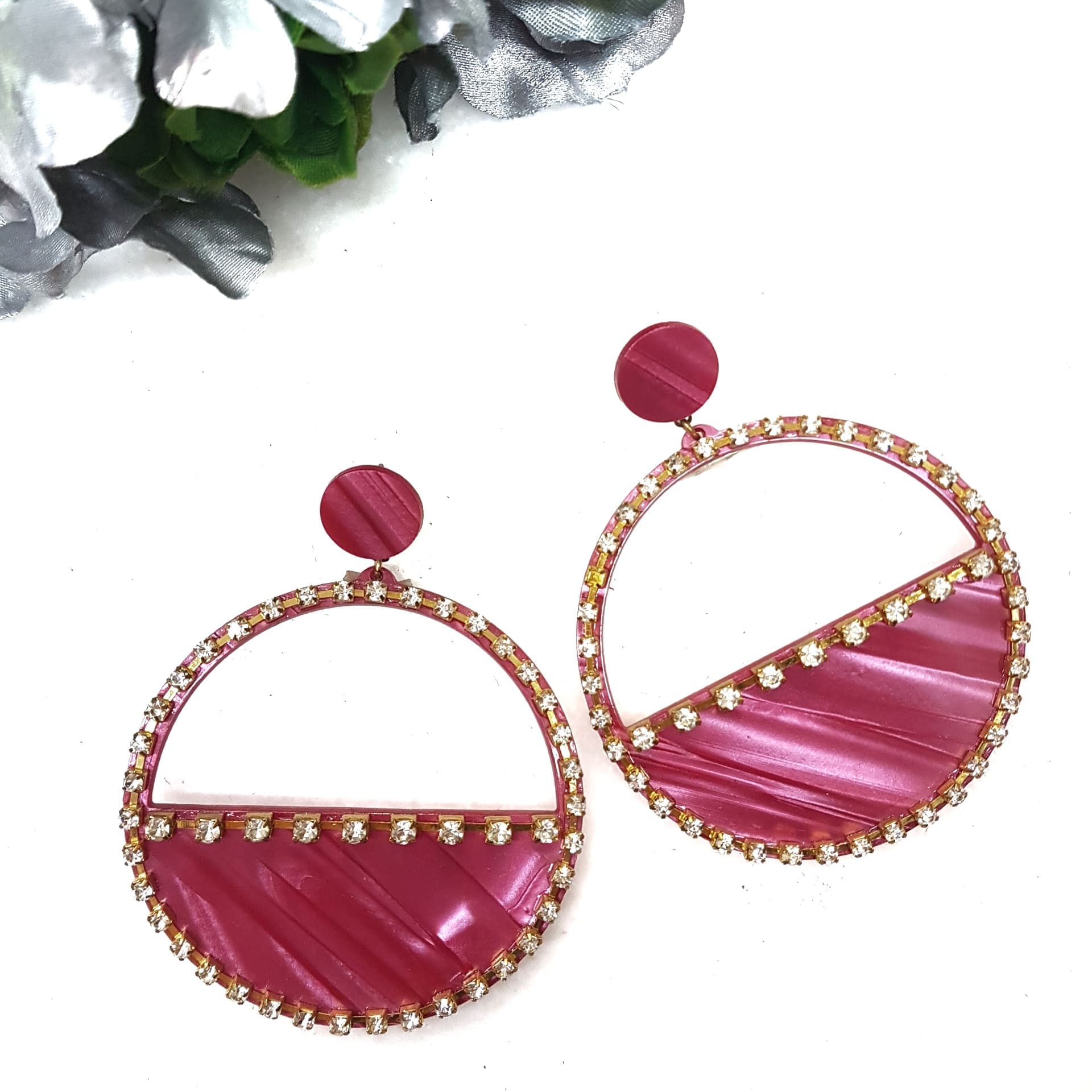 FUCSIA Pendiente de aro Alfirk - Imagen 5