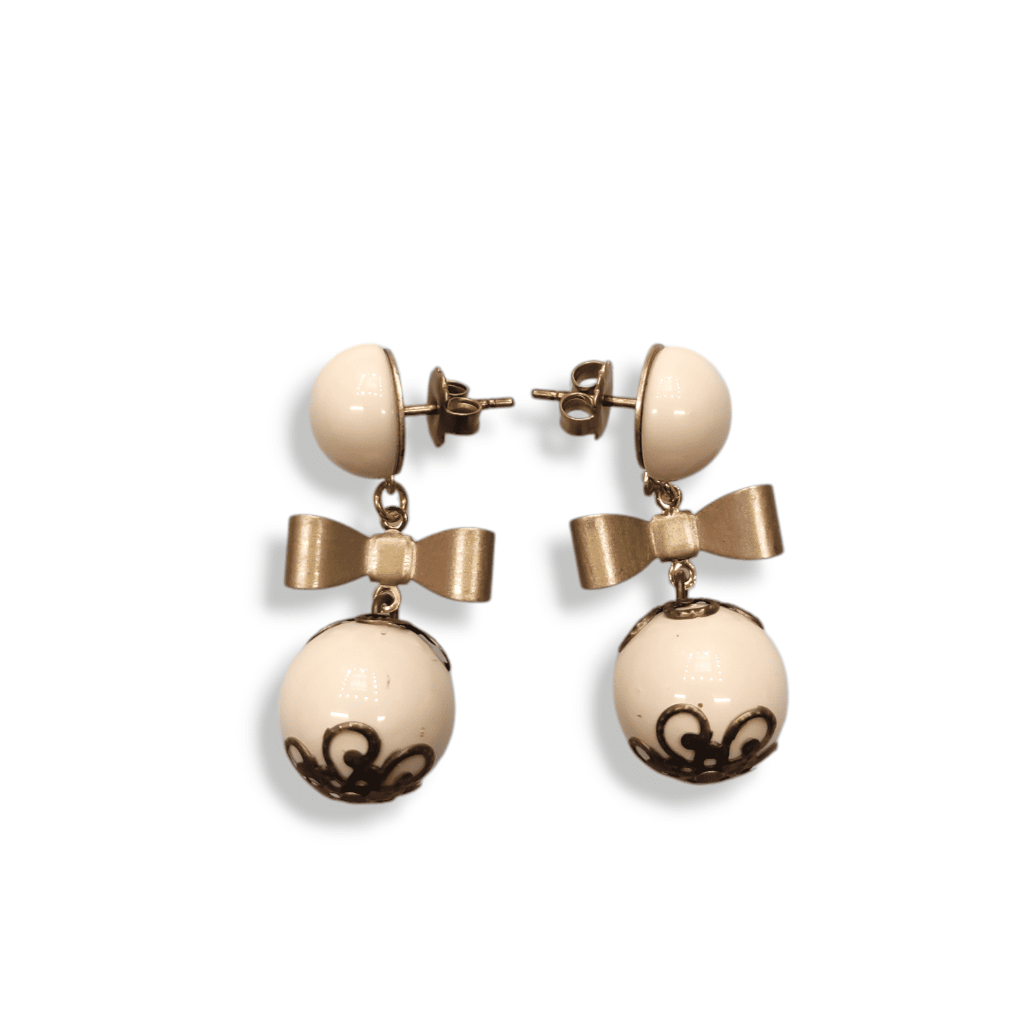 Pendientes beige Barka Pendiente de niña Barka - Imagen 5